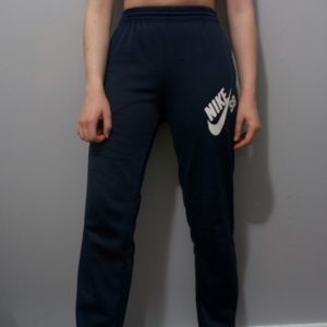 Blue Nike Sweatpants